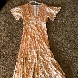 Petal & Pup floral high/low dress